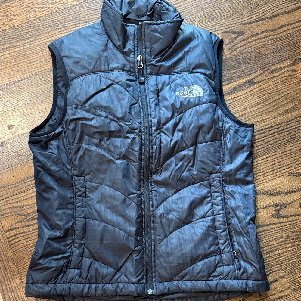 The North Face Women's Dark Gray Quilted Vest